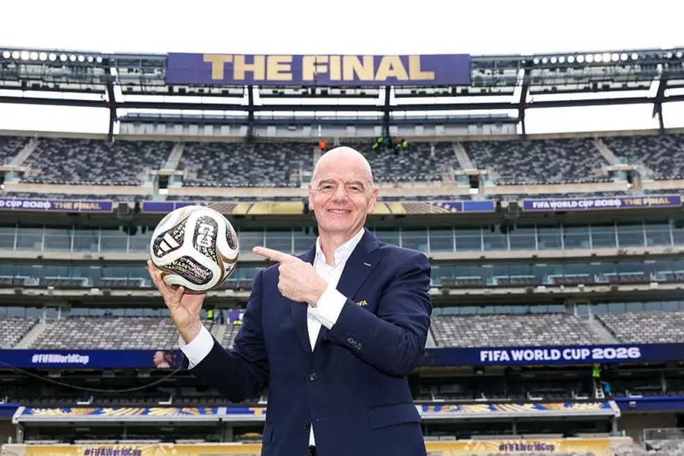 A Fifa realizou pesquisas sobre a conduta dos torcedores e jogadores durante a Copa do Mundo de 2026. — Foto: Fifa/Getty Images via BBC