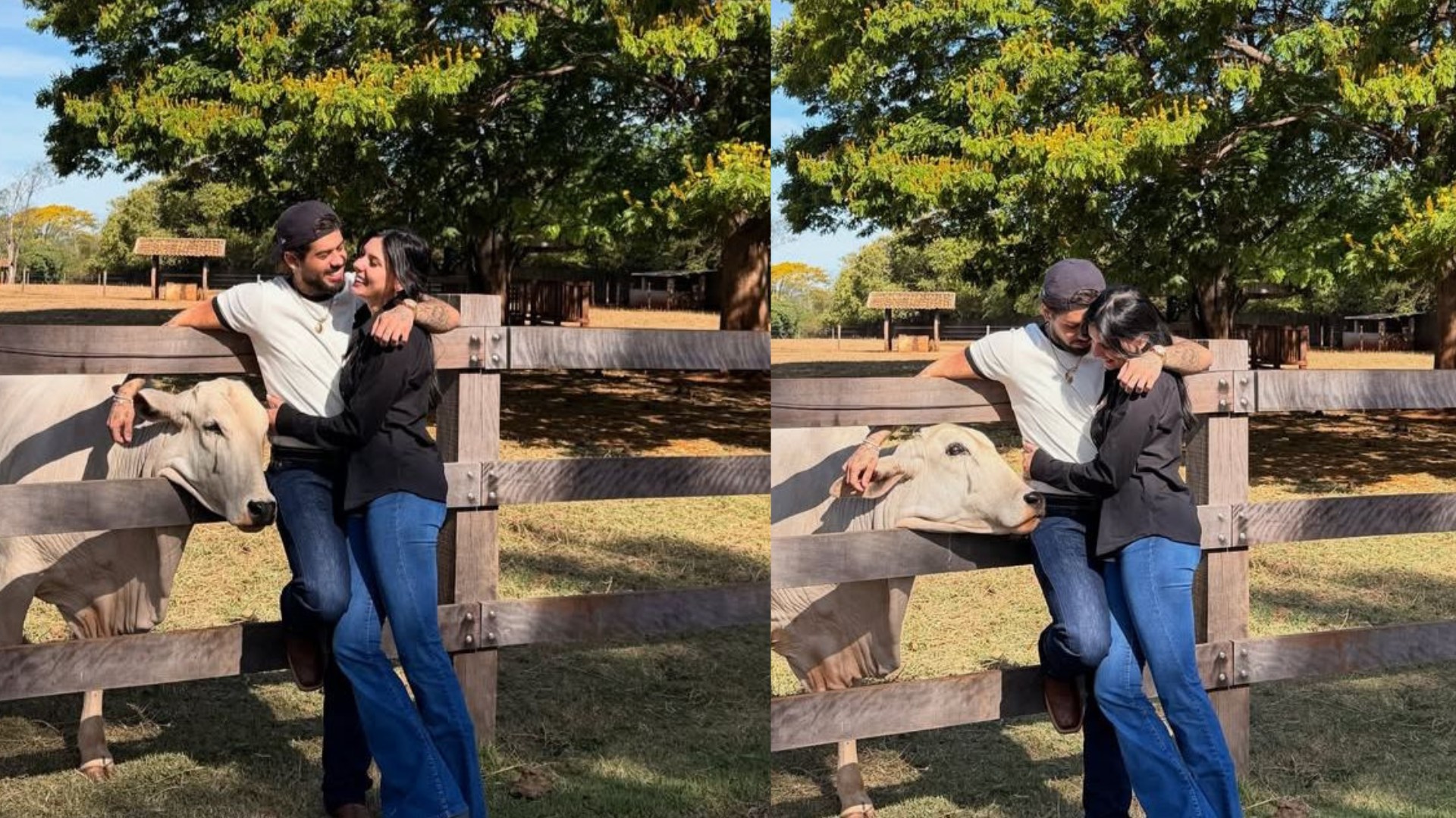 Zé Felipe e Ana Castela compartilham fotos abraçados; entenda a relação