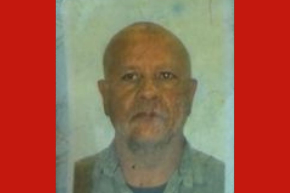 Paulo Cesar da Silva, de 56 anos, morreu ainda no local do acidente — Foto: Reprodução