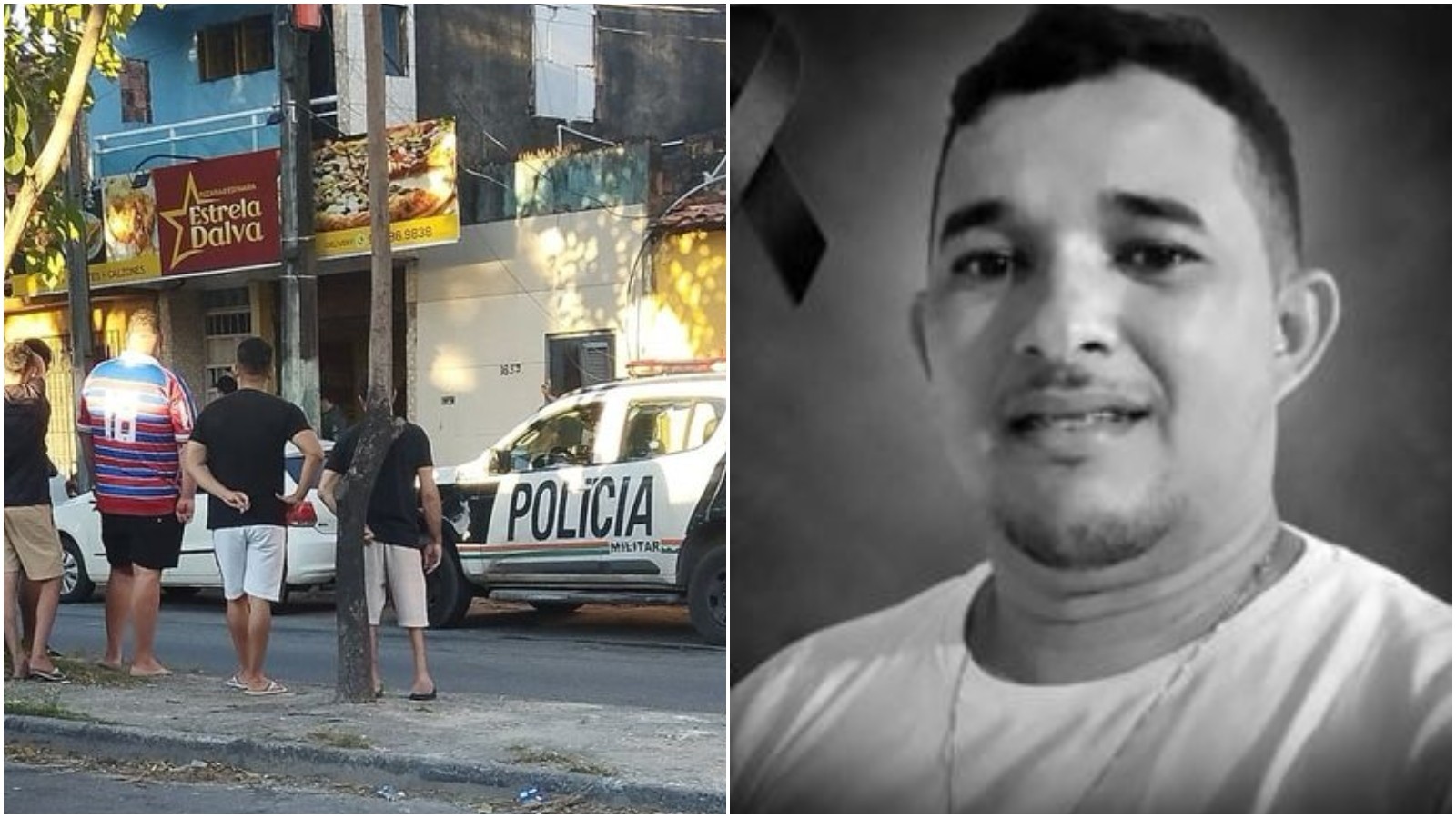 Dono de pizzaria é morto a tiros em frente ao próprio estabelecimento em Fortaleza