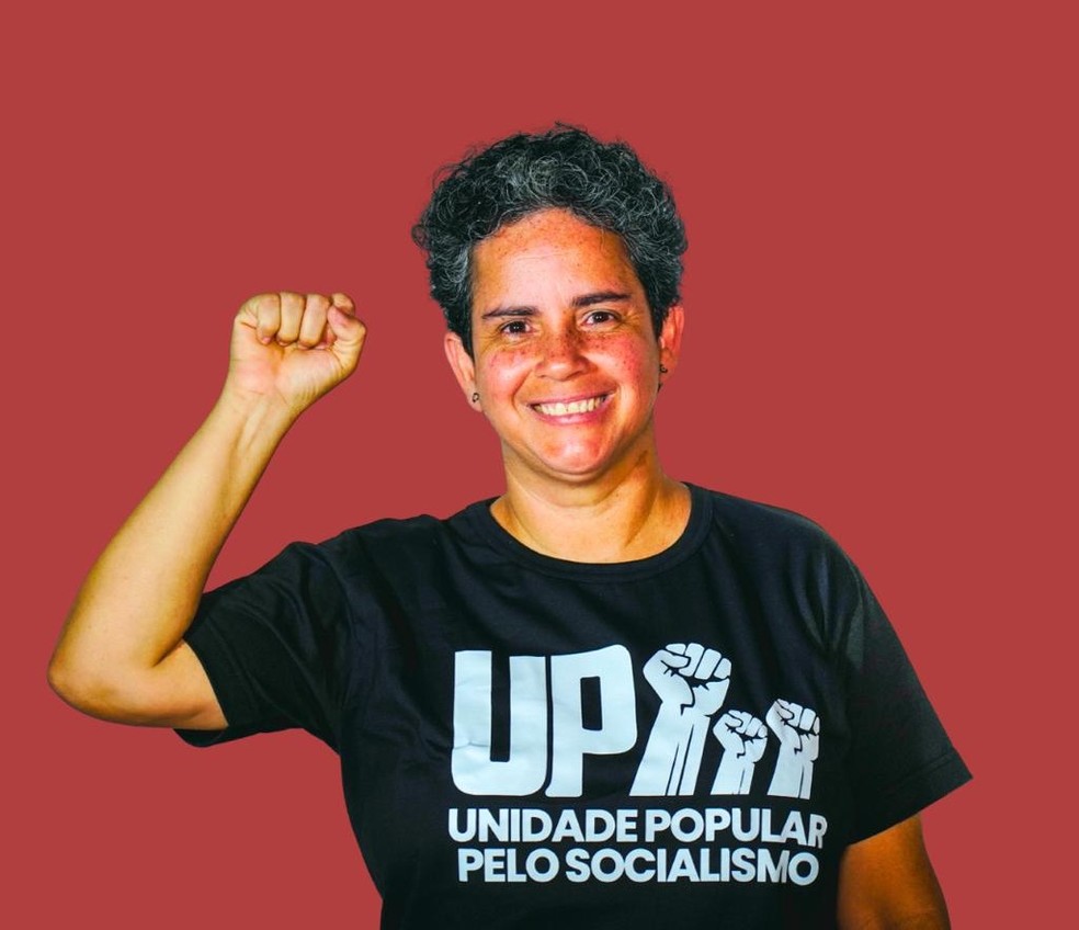 Fernanda Lopes, candidata da UP ao Senado pelo Pará. — Foto: Divulgação