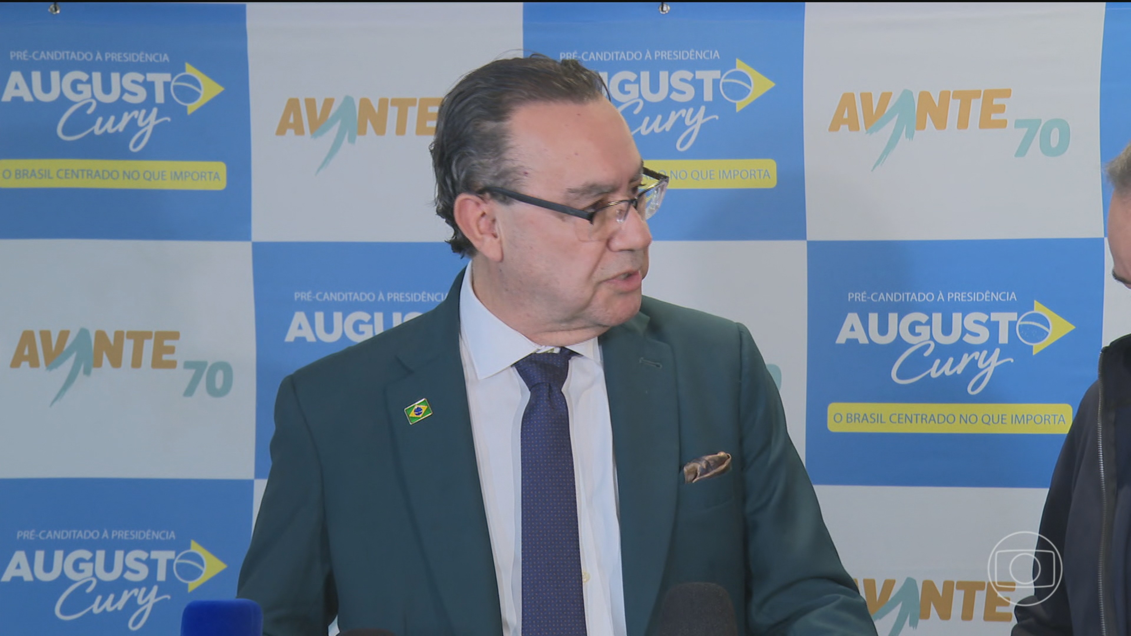 Avante oficializa candidatura de Augusto Cury à Presidência da República