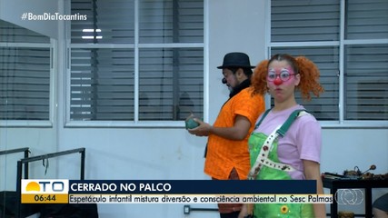 Espetáculo infantil 'Meu Cerrado, Cerradinho' estreia em Palmas