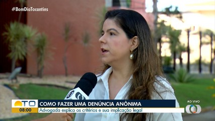 Advogada explica como funciona uma denúncia anônima e o peso legal desta ação