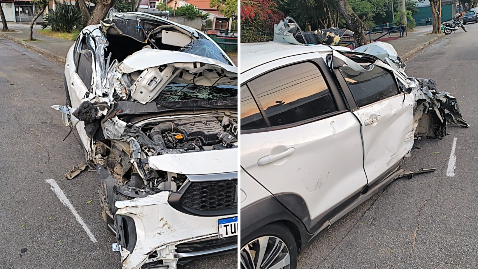 Trio é preso por receptação de carro após tentar fugir da polícia e causar acidente na Dutra em Caçapava