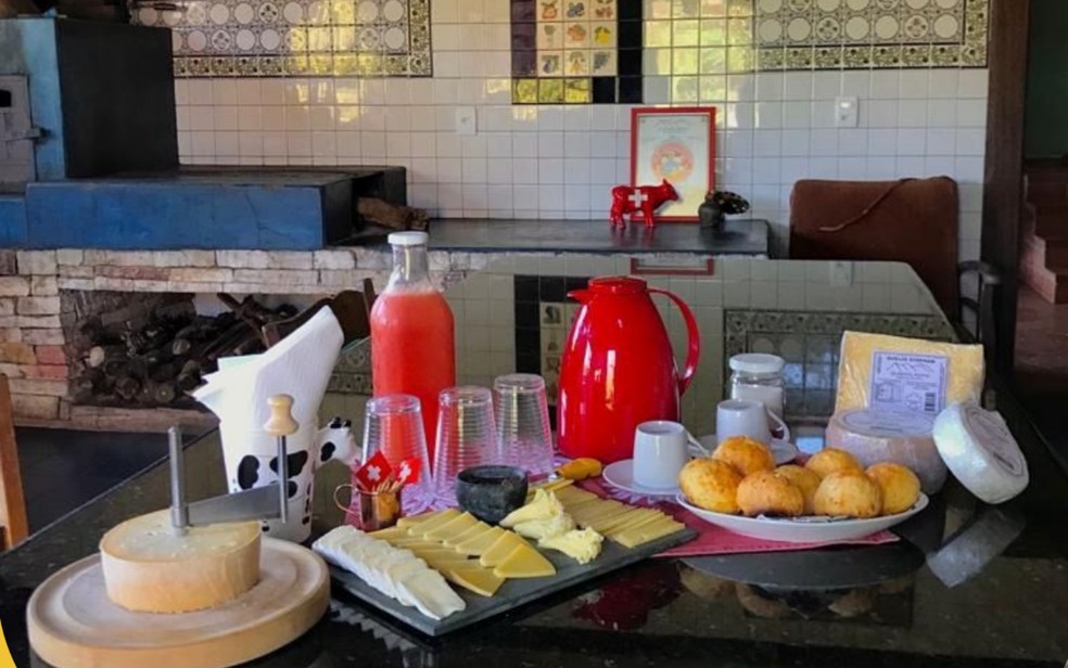 Queijaria Alpina, em Corumb� de Goi�s � Foto: Divulga��o/Queijaria Alpina