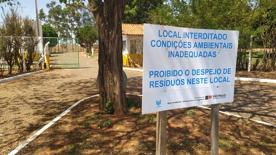 Cetesb interdita aterro sanitário de Birigui - Foto: (Rafael Honorato/TV TEM)