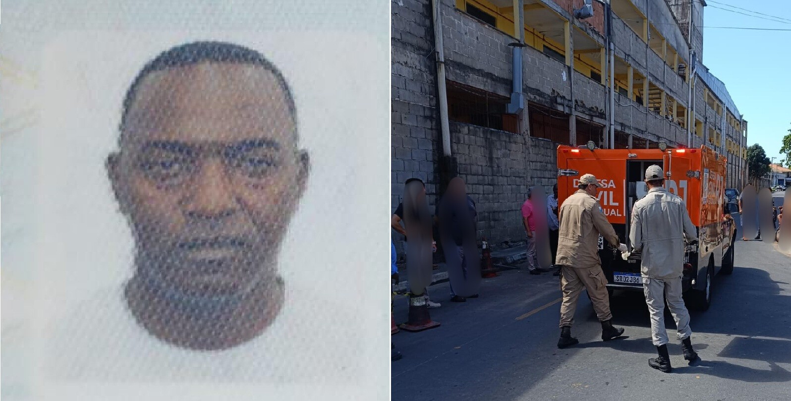 Funcionário morre após cair de telhado em hotel no Parque Jockey Club, em Campos