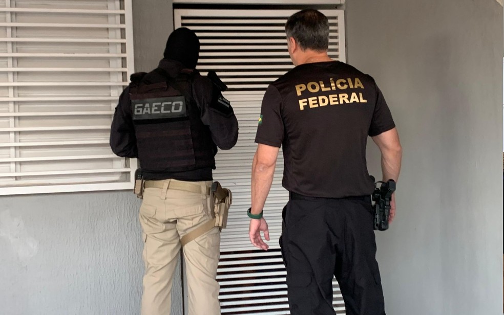 PF e Gaeco deflagram operação em combate a fraudes bancárias no interior da BA — Foto: Polícia Federal