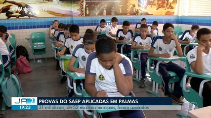 Alunos de 51 escolas de Palmas são avaliadas no SAEP