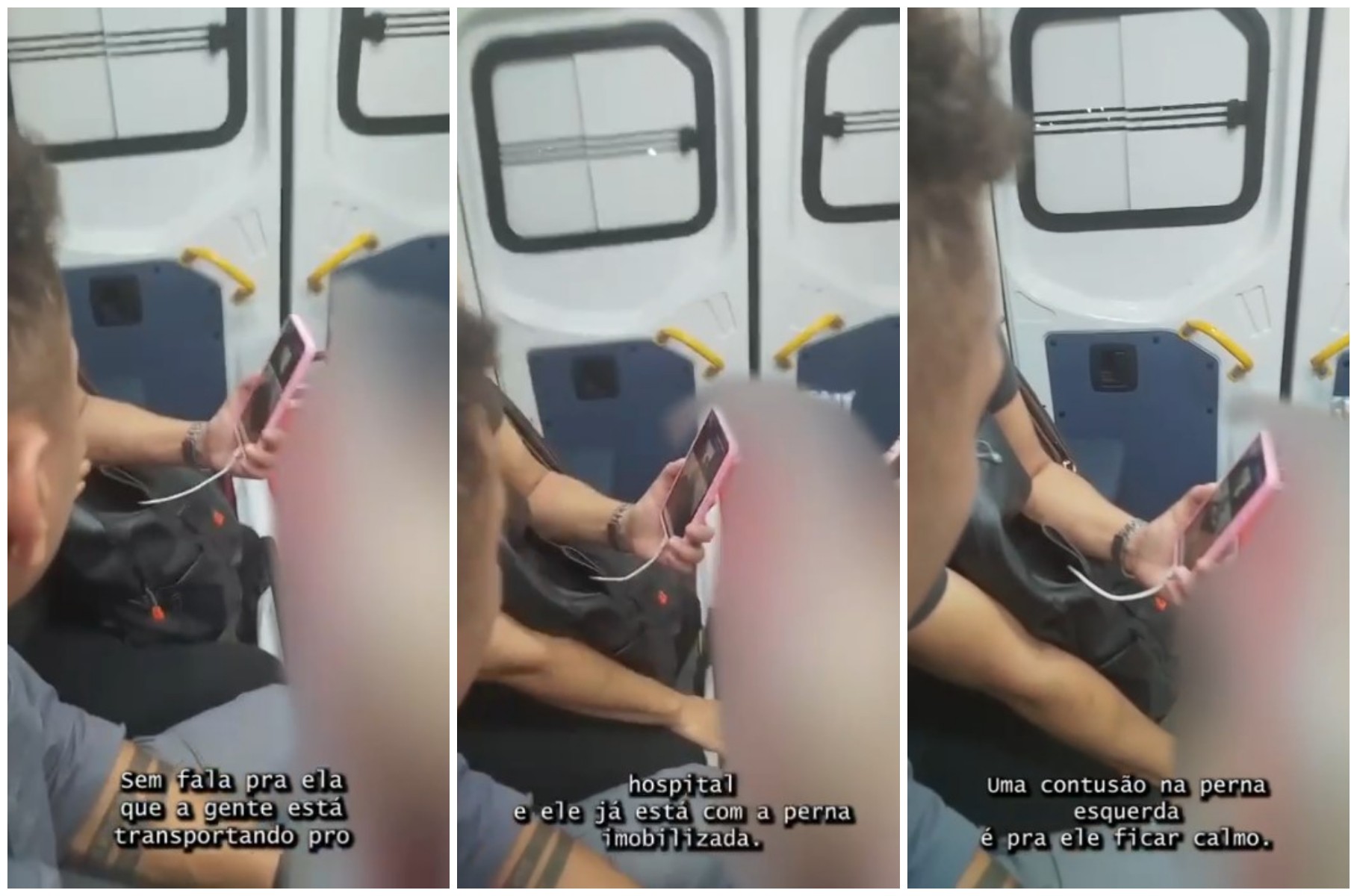 Bombeiros usam Central de Libras para se comunicar com vítima surda após atropelamento na Zona Oeste de SP; VÍDEO