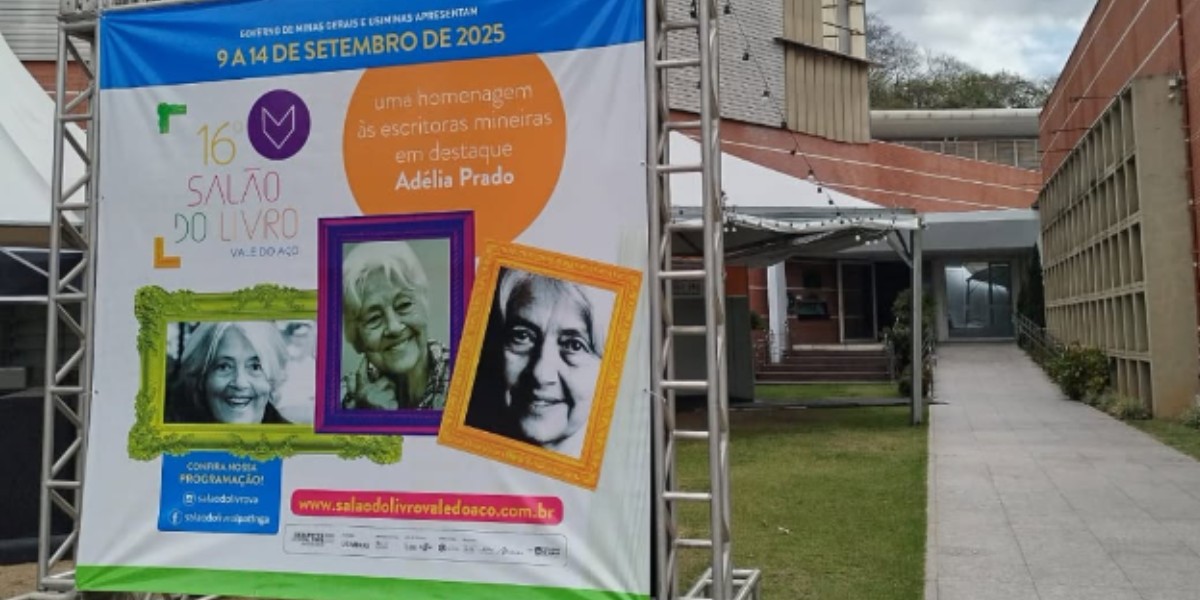 Salão do Livro celebra Adélia Prado e valoriza literatura feminina com programação gratuita em Ipatinga
