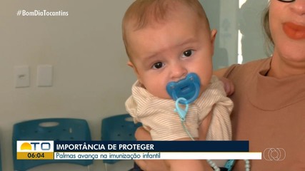 Cobertura de vacinas do calendário infantil aumenta em Palmas