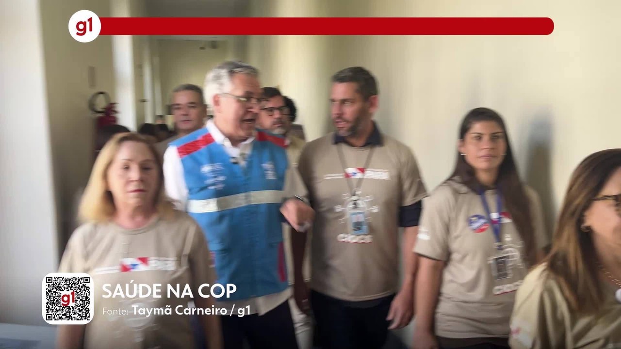 Saúde na COP: hospitais registram mil atendimentos em sete dias em Belém, diz ministro Padilha