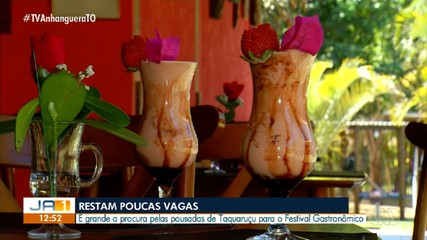 Aumenta procura por pousadas em Taquaruçu para o Festival Gastronômico