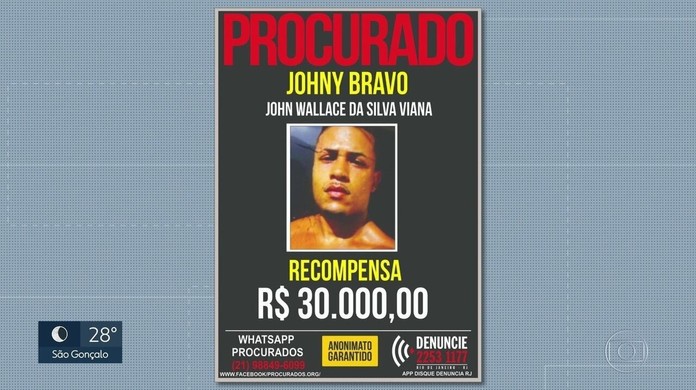 Polícia investiga se o traficante Johnny Bravo, chefe da Rocinha, espancou  esposa após suposta traição, Rio de Janeiro
