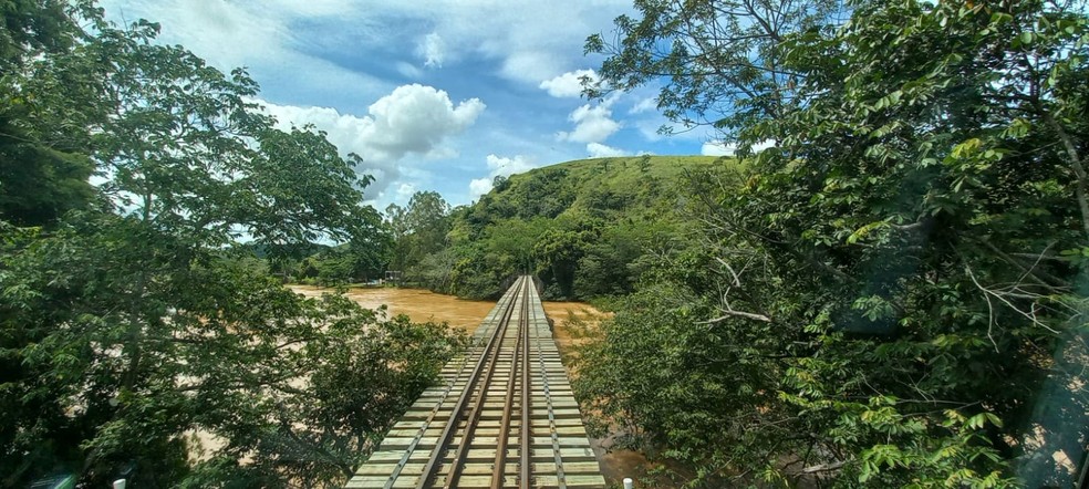 Trajeto liga Minas Gerais ao Rio de Janeiro — Foto: Amigos do Trem/Divulgação