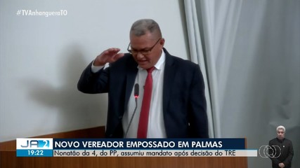 Novo vereador é empossado em Palmas