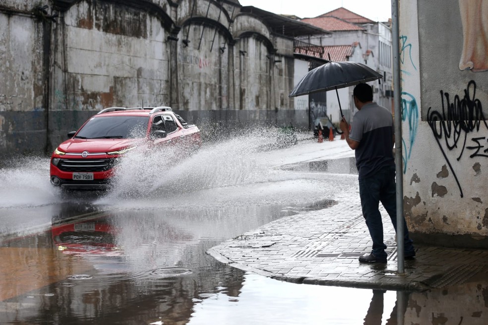 No dia de São José, chova em mais de 60 municípios do Ceará — Foto: Fabiane de Paula/SVM