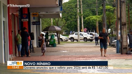 Novo salário mínimo será de R$ 1.621 em 2026