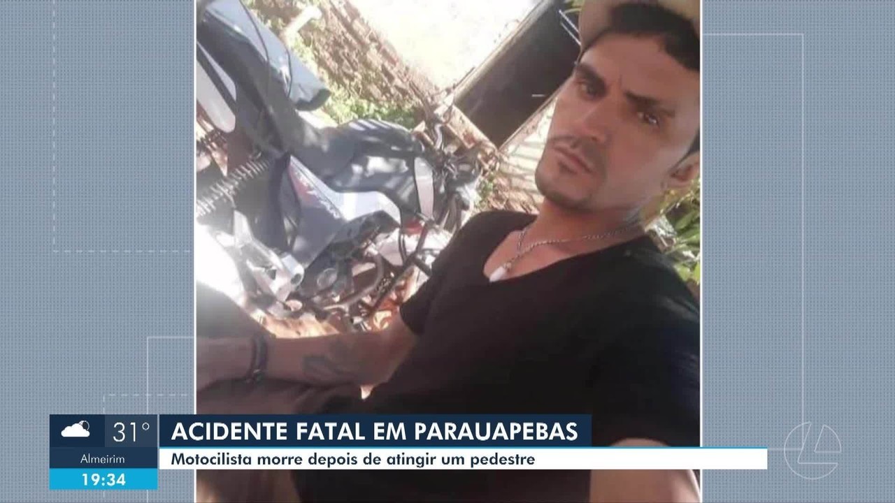 Motociclista morre após atingir pedestre em Parauapebas 