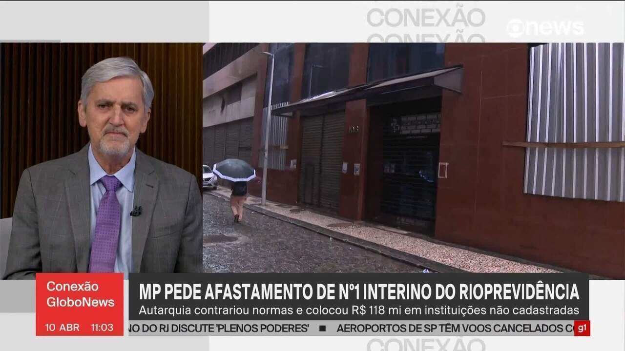 MPRJ pede afastamento do presidente interino do Rioprevidência