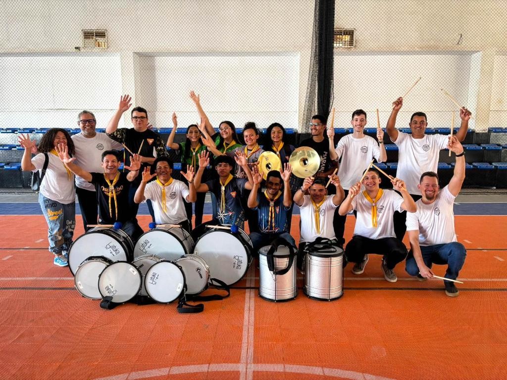 Instituto Ciranda oferece capacitação gratuita em fanfarra e percussão em MT