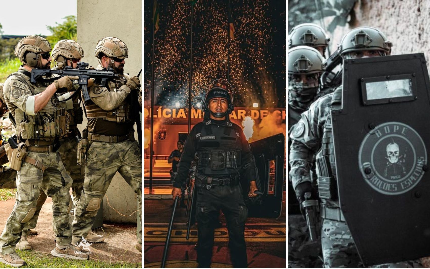 Graer, CPE, Rotam, Bope e mais: conheça o trabalho das unidades especializadas de polícia em Goiás