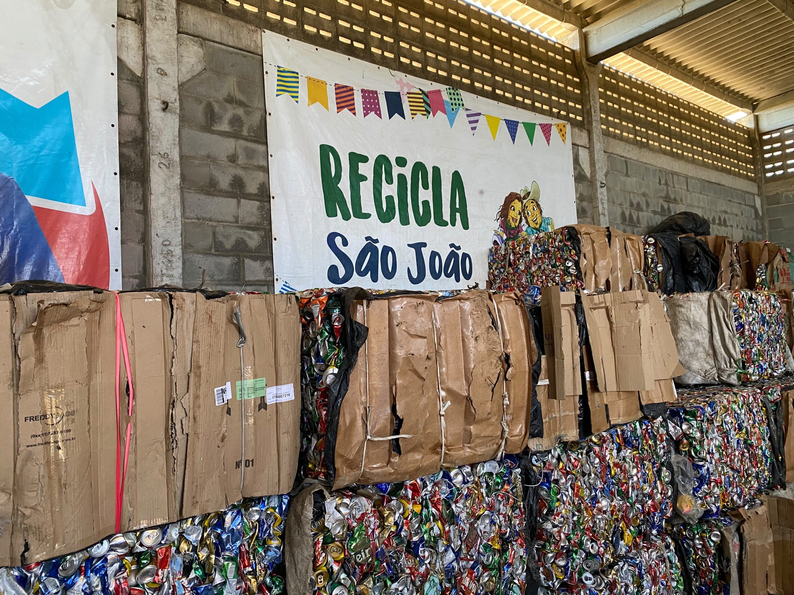 'Recicla São João': conheça sistema que garantiu reciclagem de quase 80 toneladas de lixo no São João 2026 de Campina Grande