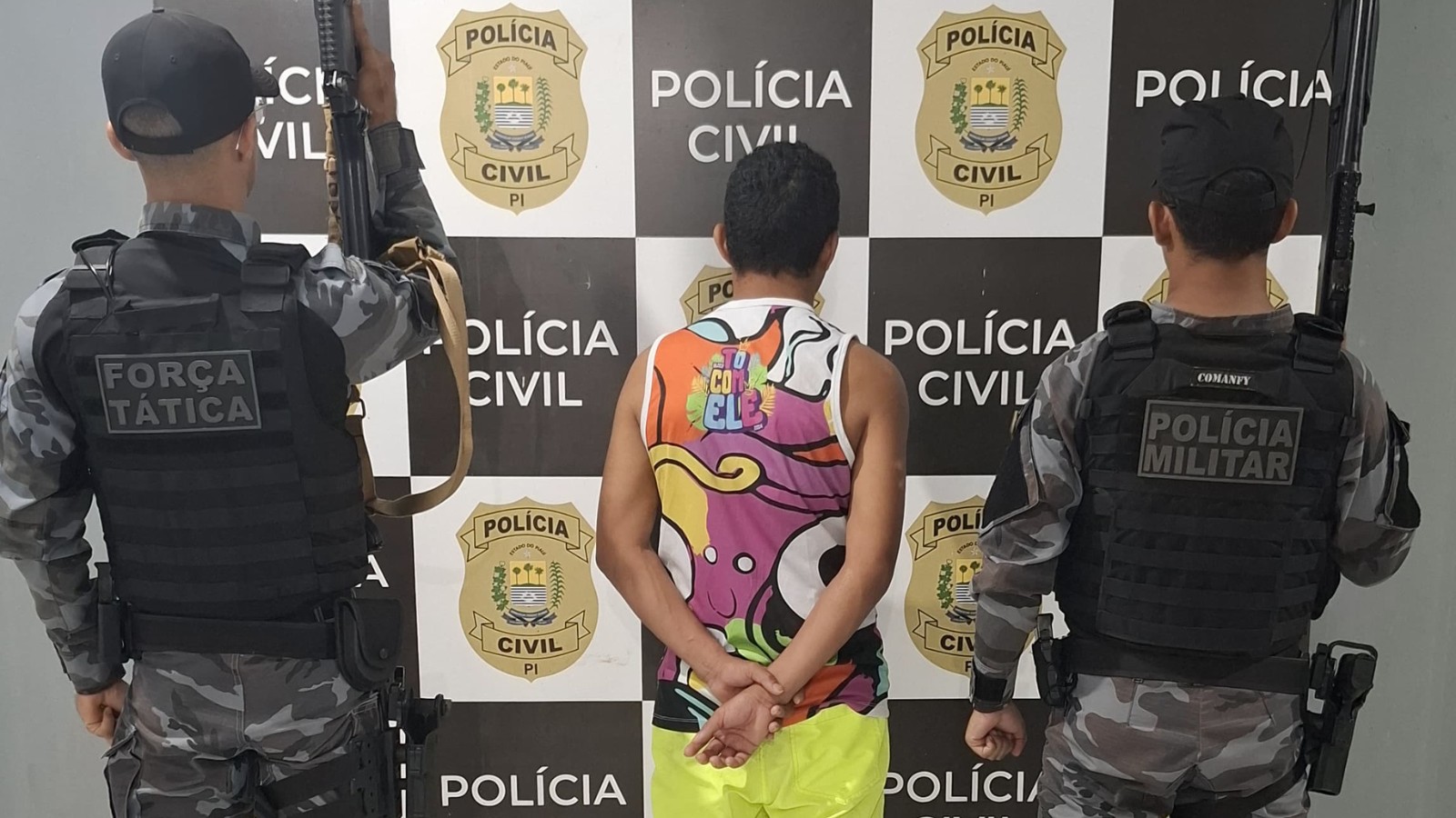 Homem é preso suspeito de agredir e ameaçar enteada em Esperantina, no Piauí; vítima é adolescente de 14 anos 