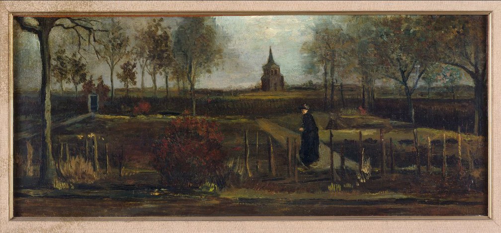 Pintura 'Lentetuin', ou 'Jardim da Primavera', de Vincent van Gogh — Foto: Museu Singer Laren/Reuters