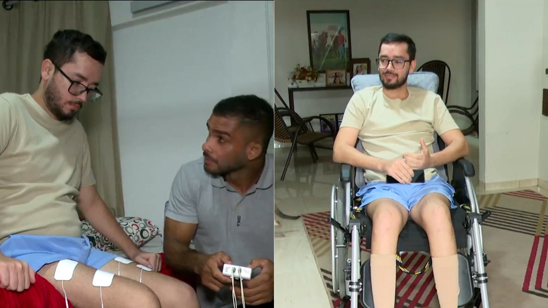 Polilaminina: Maranhense que recebeu a substância inicia tratamento em casa e apresenta melhora