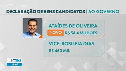 Candidatos ao Governo do Tocantins declaram bens