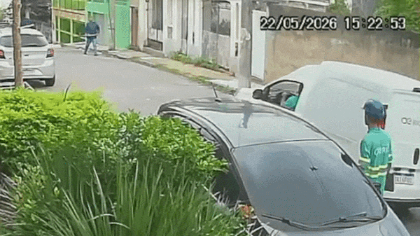 Técnico da Águas do Rio é preso por tentativa de homicídio ao atropelar cliente em Quintino por briga por corte de água
