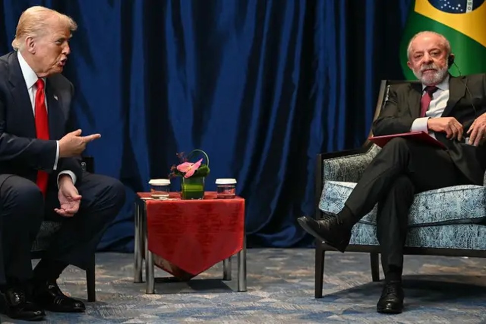 "O único que é grande o suficiente (na América Latina) para parar Trump e dizer 'chega' aos EUA é o Brasil", diz Erick Langer, professor de história na Universidade de Georgetown, em Washington. — Foto: Andrew Caballero-Reynolds/AFP/Getty Images via BBC