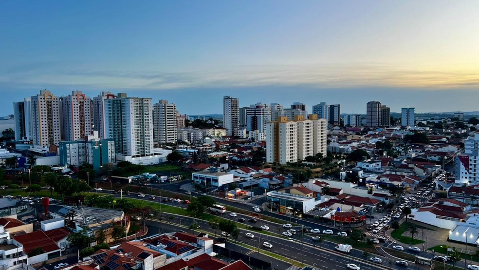3 de 3
Em parte da Avenida Nações Unidas, o sistema InfoSiga registrou 45 acidentes no primeiro semestre de 2026 — Foto: Luís Negrelli/TV TEM