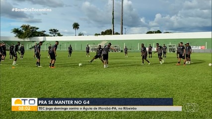 TEC joga neste domingo (9) contra o Águia de Marabá-PA, pela 7ª rodada da Série D