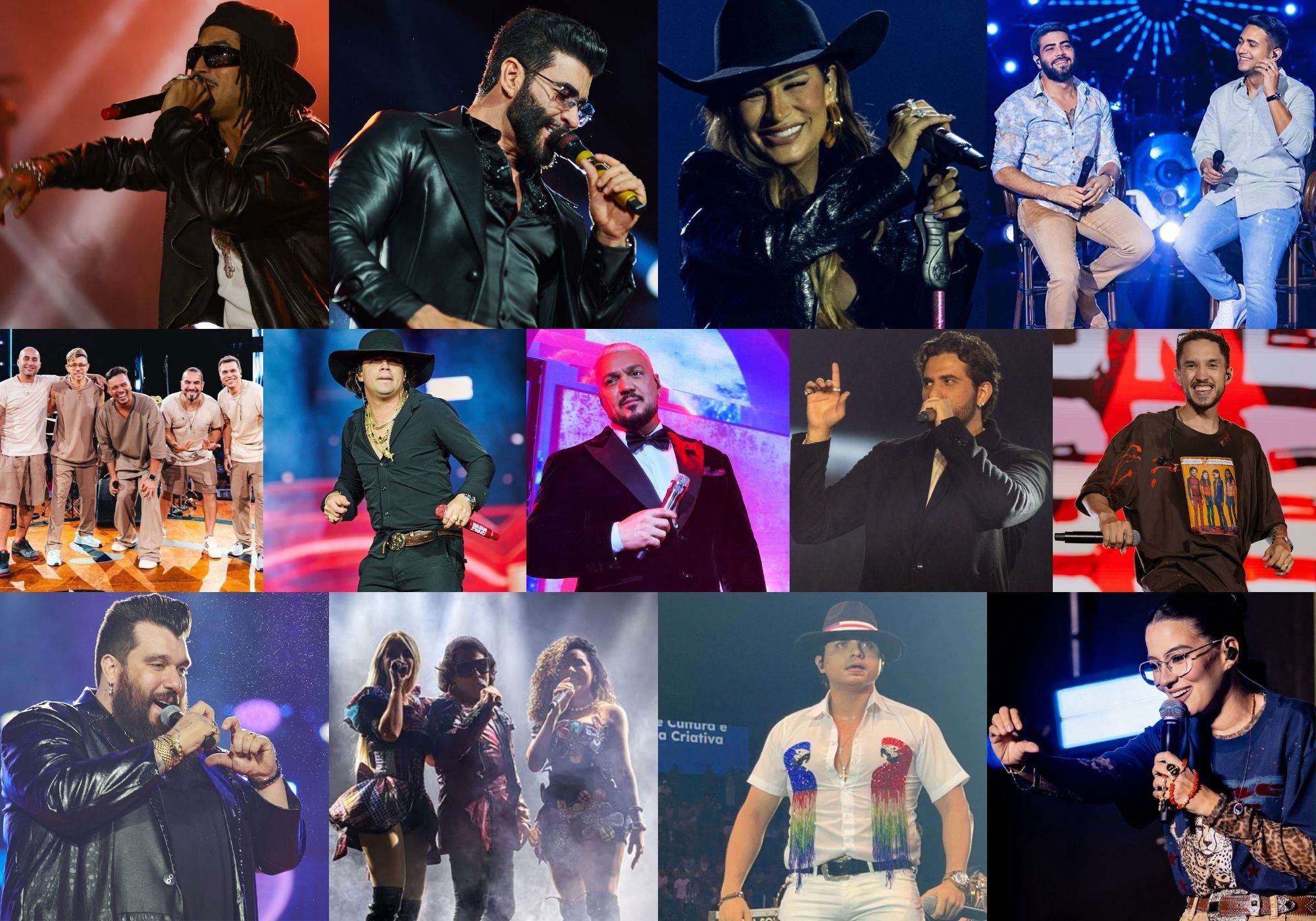 Gusttavo Lima, Matuê, Simone Mendes, Belo, Henrique & Juliano: quem é o mais popular do Itaquá Rodeio Fest?