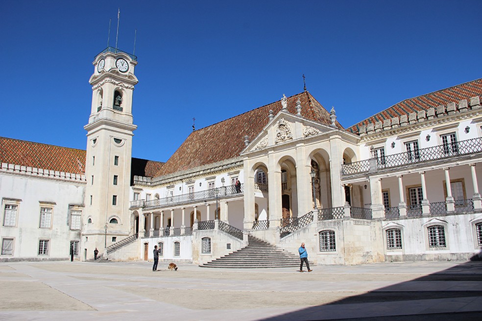 Universidade de Coimbra, em Portugal, é umas das que aceitam o Enem — Foto: Divulgação/Universidade de Coimbra