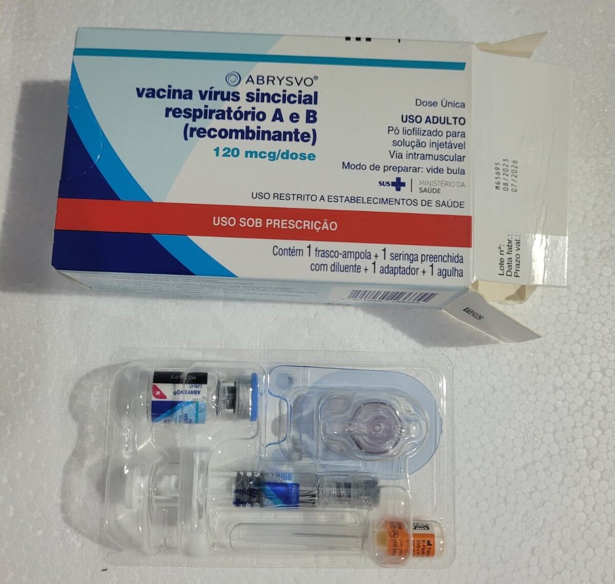 Piauí recebe novo lote com 8.500 doses da vacina contra a bronquiolite