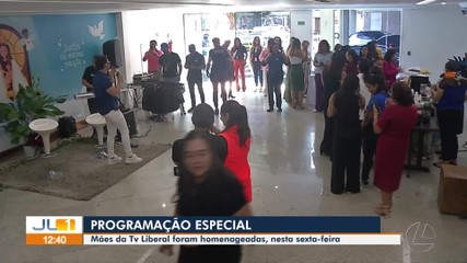 Mães da Tv Liberal foram homenageadas na sede da emissora