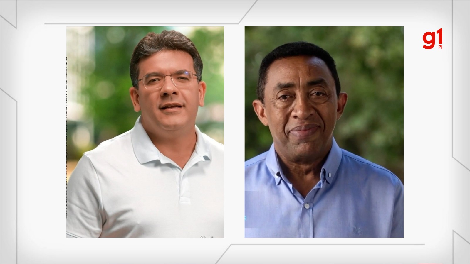 No 1º dia de campanha na TV, Rafael cita gestão e Joel foca na saúde | G1