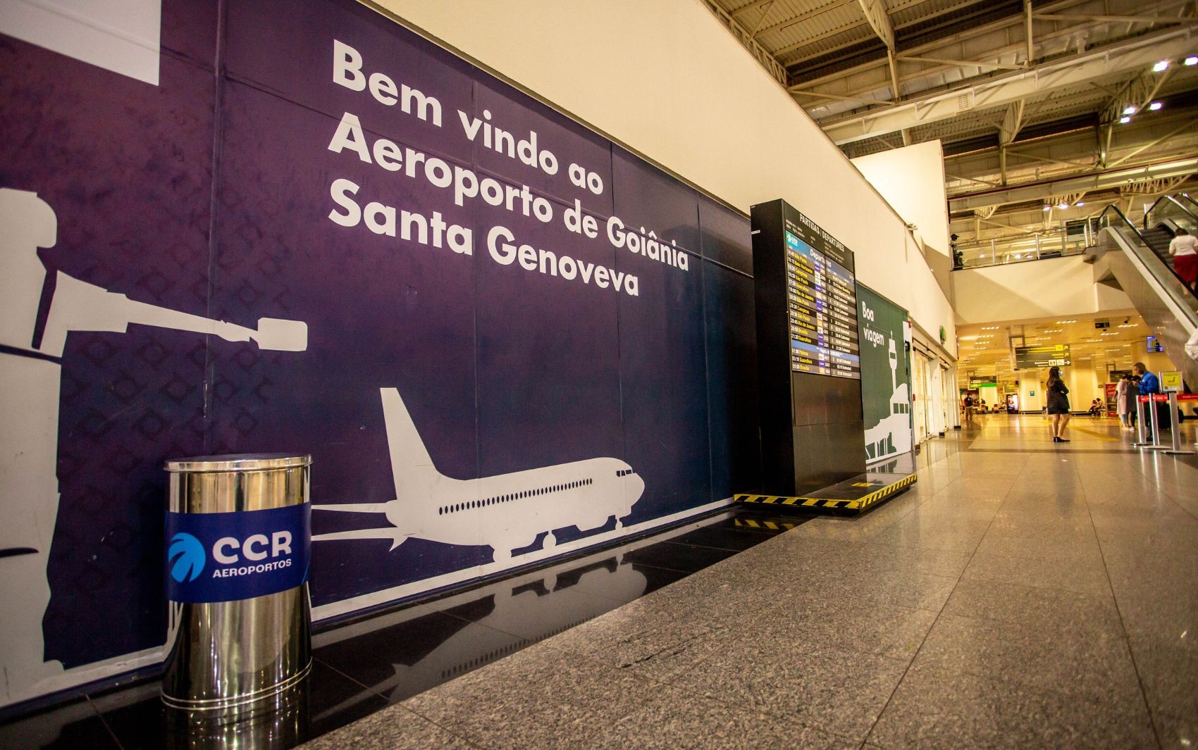 Aeroporto de Goiânia tem 14 voos cancelados por causa de fortes ventos em SP