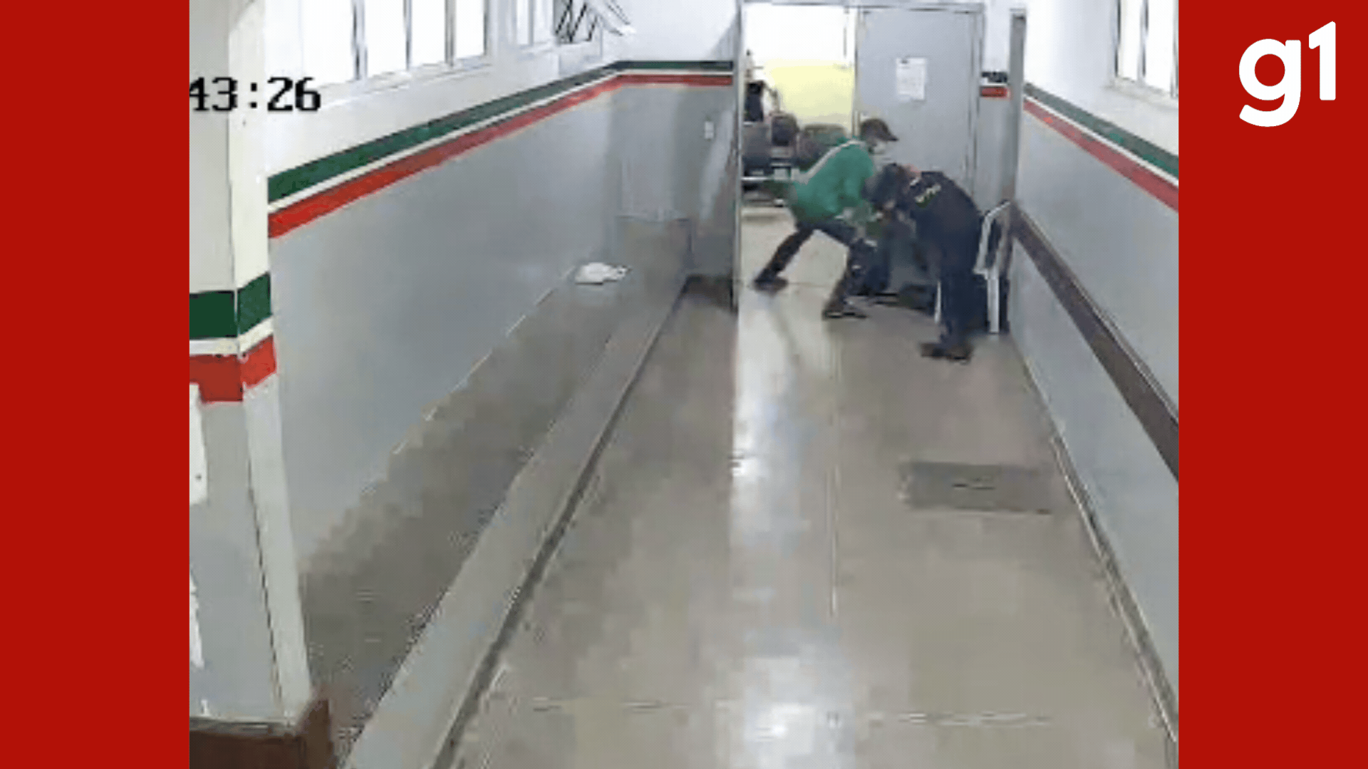 Três homens tentam assaltar e atirar contra segurança de UPA em MT; veja vídeo