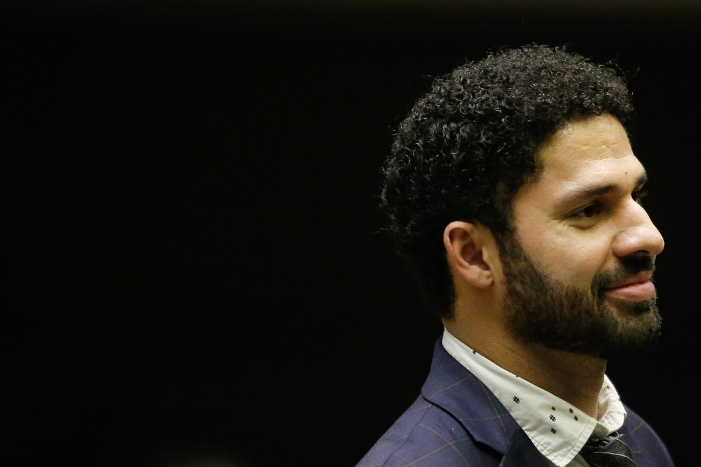 David Miranda em imagem de junho de 2019 — Foto: Dida Sampaio/Estado Contedo/Arquivo