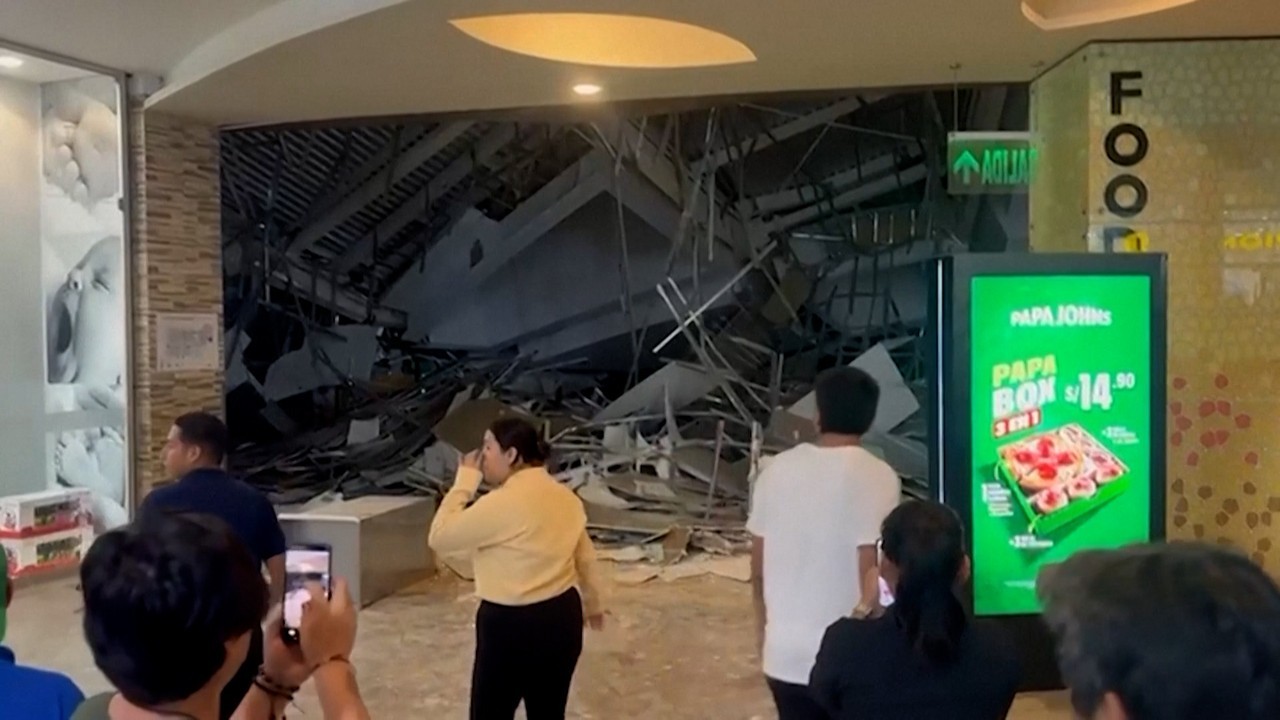 Teto de shopping desaba e deixa 4 mortos e mais de 70 feridos no Peru; VÍDEO