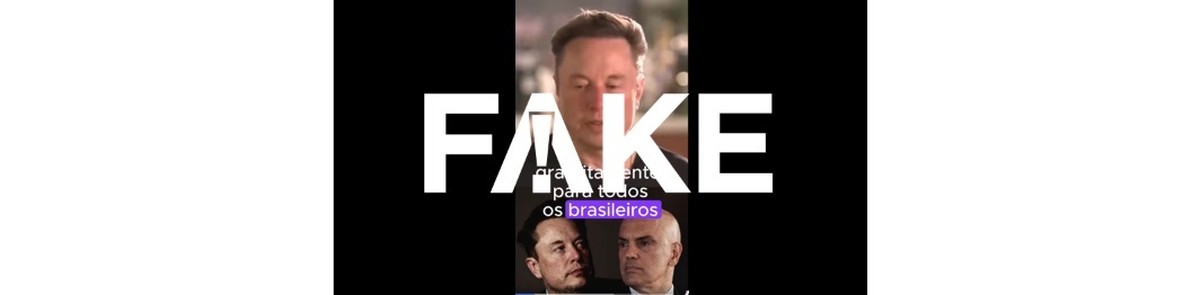 É #FAKE que o plantão da Globo anunciou que Elon Musk daria internet grátis para todos os brasileiros | Fato ou Fake