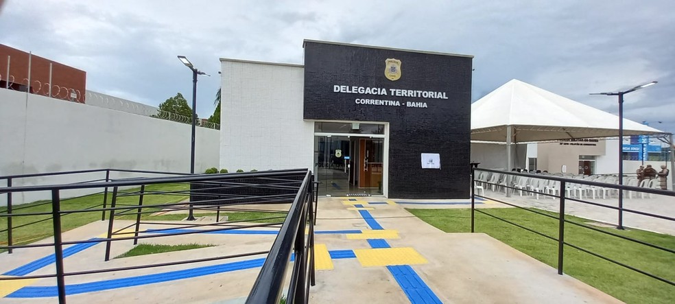Delegacia de Correntina na Bahia — Foto: Márcia Santana/PC-BA