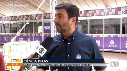 Unitins inicia semana de ciência e inovação com programação gratuita