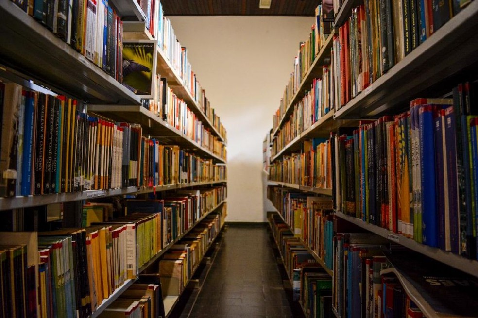 Biblioteca Pública Estevão de Mendonça — Foto: Secel -MT